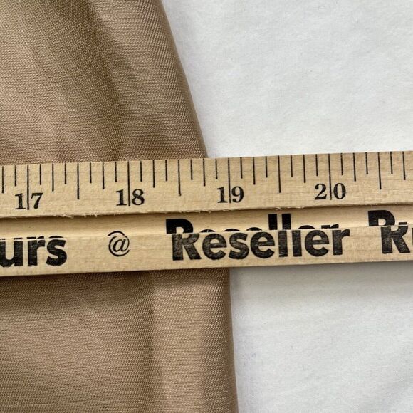 Reiss Tamsin One Shoulder Dress Mocha Brown Beige Size 4 Classicore Old Money - Picture 9 of 13